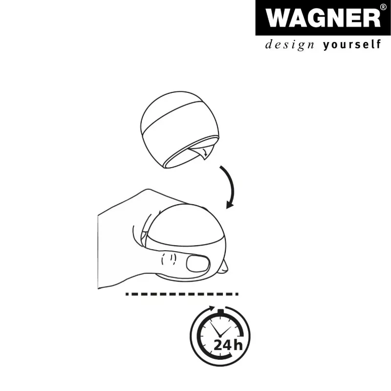 Wagner design yourself EH 5220 Türstopper Kunststoff Transparent 15522011