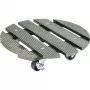 WAGNER design yourself Pflanzenroller GH0528 Kunststoff, Ø 29 cm Dunkelgrün Rund, 1 Stk. 20052801