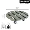 WAGNER design yourself Pflanzenroller GH0528 Kunststoff, Ø 29 cm Dunkelgrün Rund, 1 Stk. 20052801