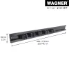 Wagner design yourself Wandhalterung WH 2096 Schwarz (15209611)