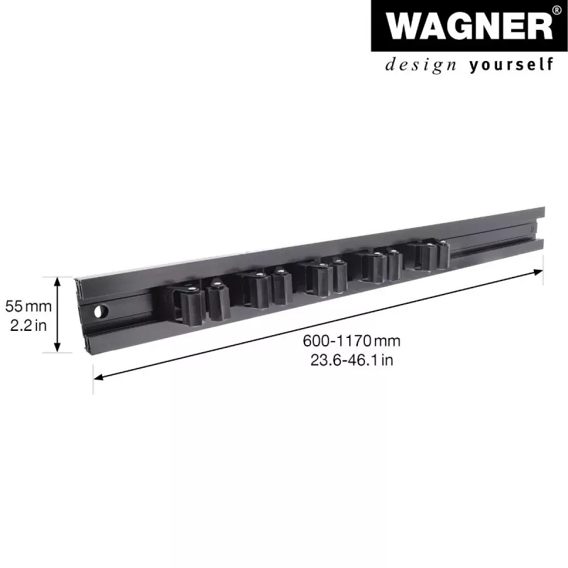 Wagner design yourself Wandhalterung WH 2096 Schwarz (15209611)