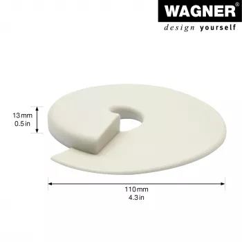 Wagner Design Yourself EH 6979 Türstopper Kunststoff Weiß Selbstklebend 15697901