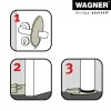 Wagner Design Yourself EH 6979 Türstopper Kunststoff Weiß Selbstklebend 15697901