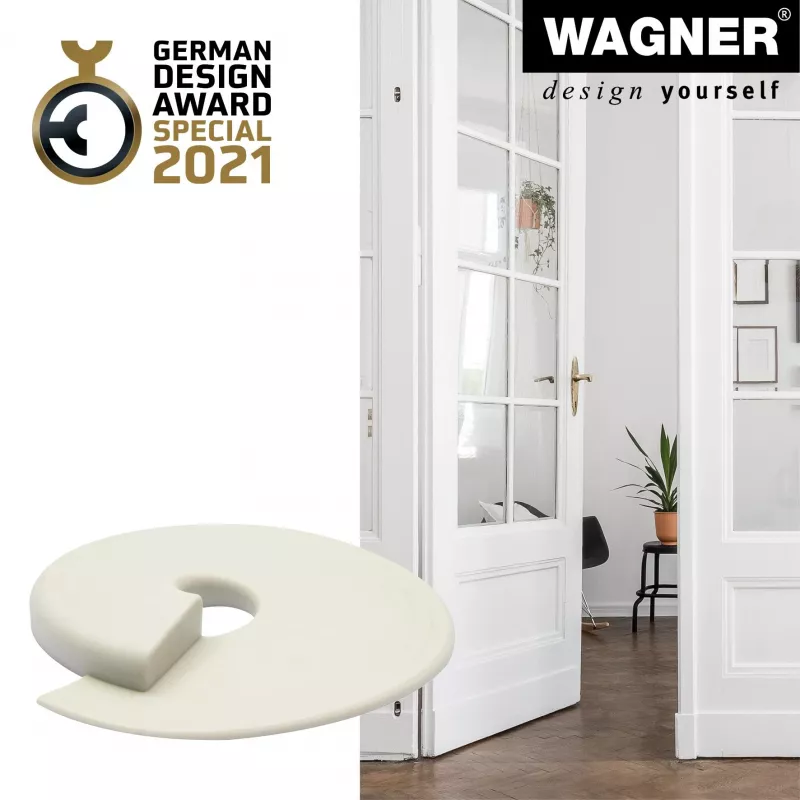 Wagner Design Yourself EH 6979 Türstopper Kunststoff Weiß Selbstklebend 15697901