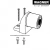 Wagner design yourself EH 5001 Türstopper aus Zinkdruckguss und Kunststoff (15500111)