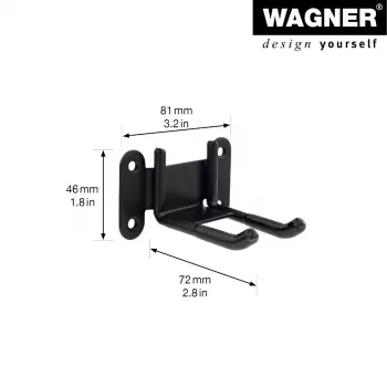 Wagner design yourself Wandhalterung WH 2092 Schwarz (15209201)