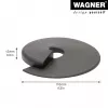 Wagner design yourself EH 6981 Türstopper, selbstklebend, transparent, TPE, 38 mm Durchmesser, 22 mm Höhe 15698101