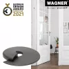 Wagner design yourself EH 6981 Türstopper, selbstklebend, transparent, TPE, 38 mm Durchmesser, 22 mm Höhe 15698101