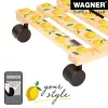 WAGNER design yourself Pflanzenroller GH0644 Quadratisches Holz-Motiv 29 x 8 cm, 1 Stk. 20064401