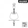 Wagner design yourself EH 5200 Gummi-Türstopper 15520011