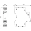 Siemens SENTRON 5SV6016-7GV16 AFDD/MCB 6kA C16 1P+N 1TE (12er-Pack)