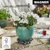 WAGNER design yourself Pflanzenroller GH0527 Kunststoff, Ø 29 cm Weiß Rund, 1 Stk. (20052701)