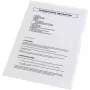 LEITZ Esselte Standard Plus Lochhüllen A4, 100er Pack, Transparent, Polypropylen 56218