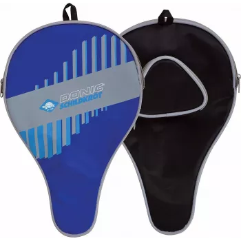 DONIC SCHILDKRÖT Classic Tischtennisschläger-Tasche, Blau, für 1 Schläger und 3 Bälle, Polyester 818508