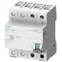 SIEMENS 5SV33224 Fehlerstrom-Schutzschalter, Typ B, 25 A, 30 mA, 230 V, 1+N, 4 TE, kurzzeitverzögert