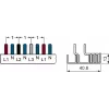 SIEMENS 5ST37730 Stift-Sammelschiene 10mm² 3P+N 1000mm