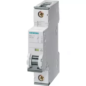 Siemens 5SY5110-7 Leitungsschutzschalter, 1-polig, 10 A, Auslösecharakteristik C, 6 kA, 230/400 V AC