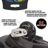 SCHILDKROT Waveboard Good Vibes Graffiti Großes Kunststoffdeck mit Antirutsch-Struktur 510801