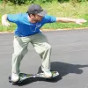 SCHILDKROT Waveboard Good Vibes Graffiti Großes Kunststoffdeck mit Antirutsch-Struktur 510801