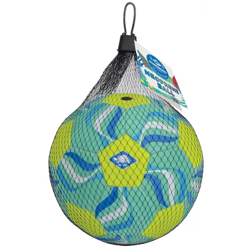 SCHILDKROT Neopren Mini Strandfußball Größe 2, Weiche Textiloberfläche, Salzwasserbeständig, 1 Stück (970344)