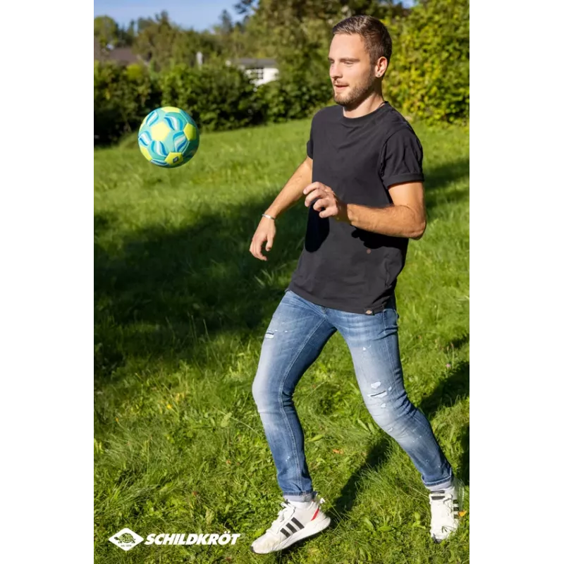 SCHILDKROT Neopren Mini Strandfußball Größe 2, Weiche Textiloberfläche, Salzwasserbeständig, 1 Stück (970344)