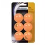 DONIC SCHILDKRÖT Jade Tischtennisbälle, 6er-Pack, Orange, Kunststoff, für Hobby-Spieler 618378