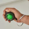 SCHILDKROT Spinball Gyroskopischer Hand- und Arm-Trainer, Grau/Grün, 70 mm, 255 g 960121