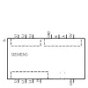 Siemens 7KT1260 Digitale Zeitschaltuhr, 1-Kanal, Tages-/Wochenprogramm, DIN-Schiene, 230 V AC