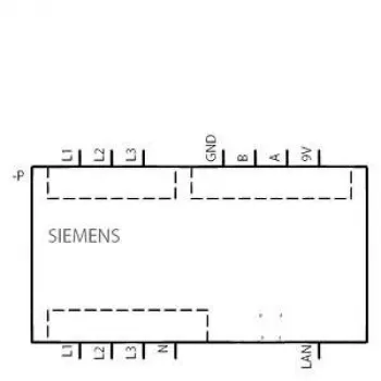 Siemens 7KT1260 Digitale Zeitschaltuhr, 1-Kanal, Tages-/Wochenprogramm, DIN-Schiene, 230 V AC