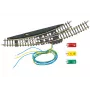 Märklin Z-Gauge Elektromagnetische Bogenweiche Links - Schwarz/Gelb 8568