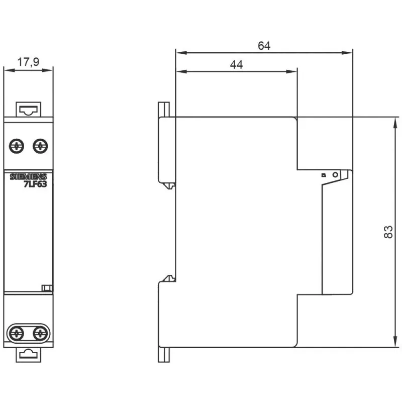 SIEMENS Treppenlicht-Zeitschalter 7LF6310
