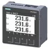 Siemens SENTRON PAC3220 Leistungsmessgerät, Modbus TCP, LCD, 96x96mm Schalttafeleinbau, 690/400V AC, 24-60V DC Hilfsspannung, Schraubklemmen 7KM32201BA011EA0