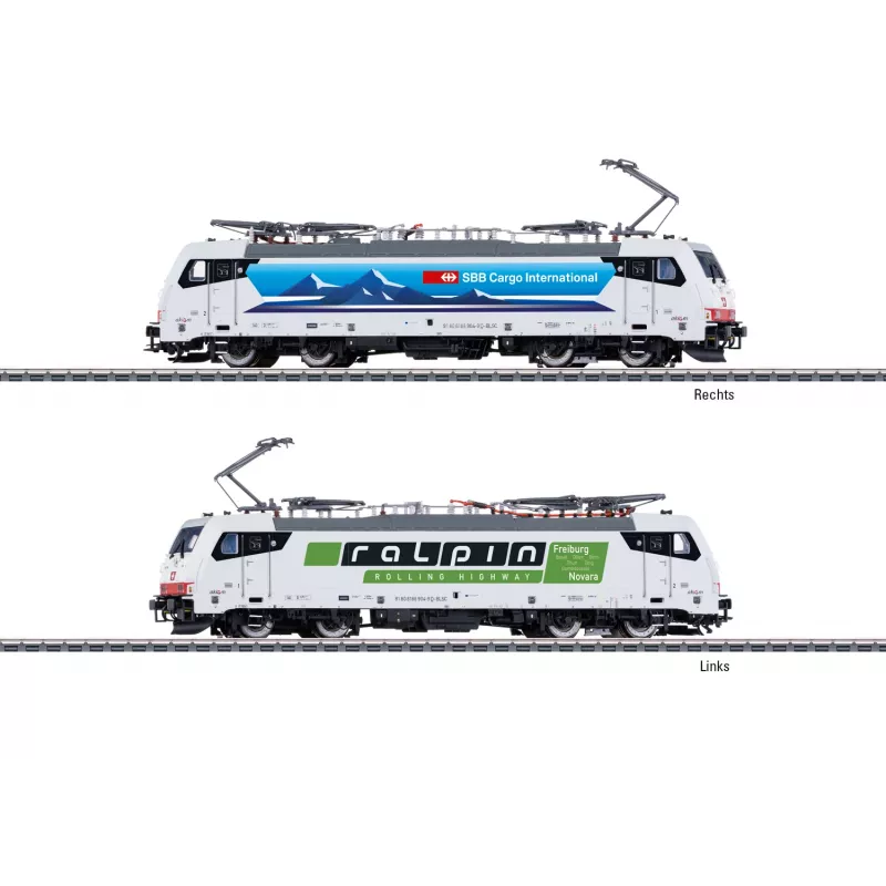 Märklin 038801 H0 Elektrolokomotive BR 186 SBB Cargo International mfx+ Digital