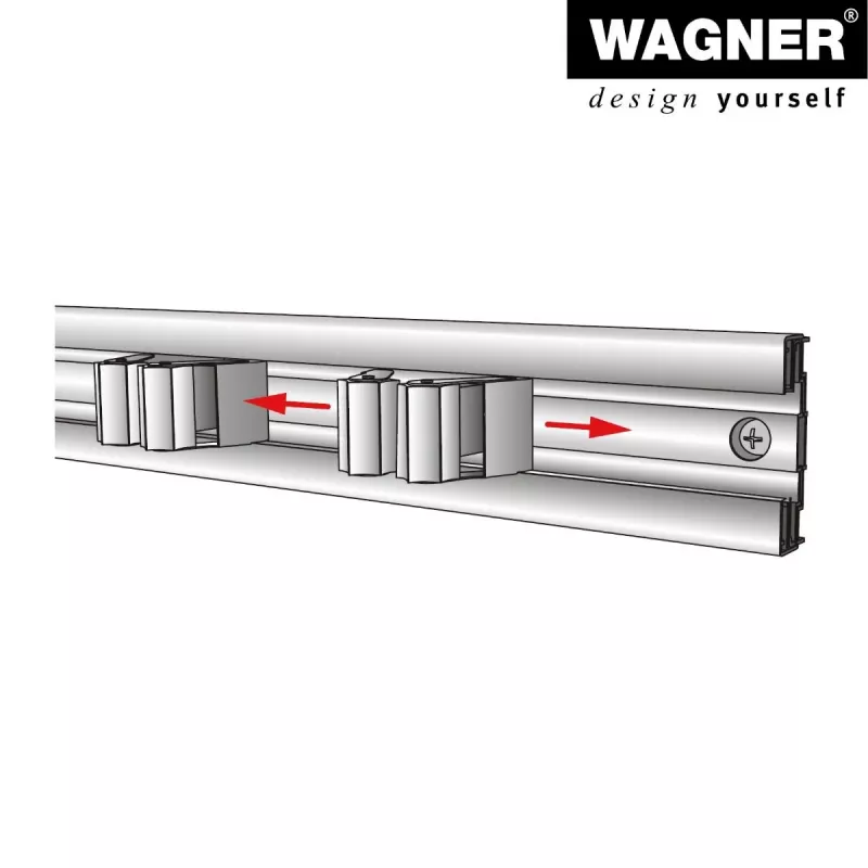 Wagner Design Yourself Wandhalterung WH 2095 Schwarz (15209502)