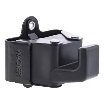 Wagner design yourself Garderobenhaken WH 2098 Einzelhaken Schwarz 2 Stück (15209802)