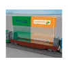 Märklin 29349 H0 Startpackung Containerlogistik mit Diesellok Baureihe 232 und 3 Containertragwagen