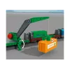 Märklin 29349 H0 Startpackung Containerlogistik mit Diesellok Baureihe 232 und 3 Containertragwagen