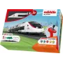 Märklin TGV Duplex H0 5-teiliges digitales Zugset mit Mobile Station 2, Weiß/Schwarz 029406