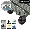 WAGNER design yourself Pflanzenroller GH0558 Kunststoff, Ø 38,5 cm Dunkelgrün Rund, 1 Stk. 20055801