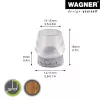 Wagner design yourself EH 0555 Stuhlbeinkappen Kunststoff Ø 14-17 mm 4 Stk. (15055599)