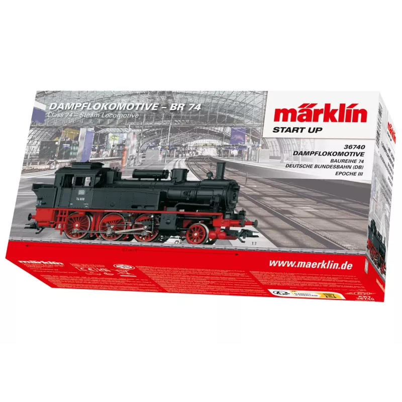 Märklin 36740 HO Maßstab Diesellokomotive DB Baureihe 212 (V 100) Schwarz/Rot mit mfx+ Digital Sound