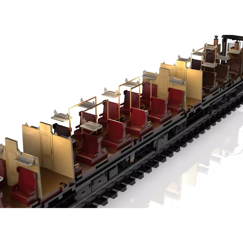 Märklin 42580 H0 3-teiliges Set DR Personenwagen