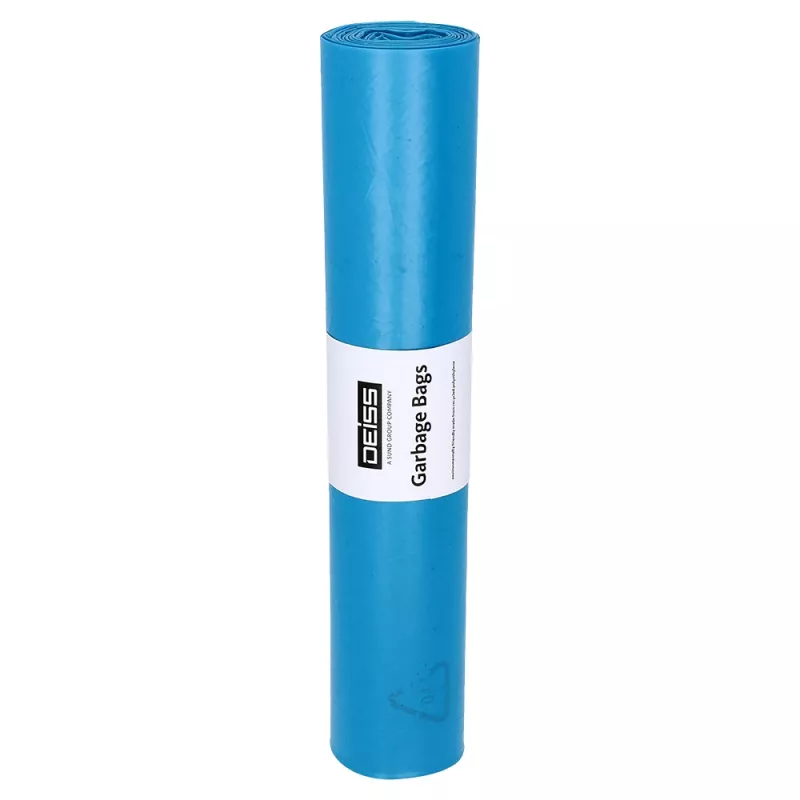 DEISS Schwerlast-Abfallsäcke STANDARD 120L Blau 6µm (25er-Pack) 20067