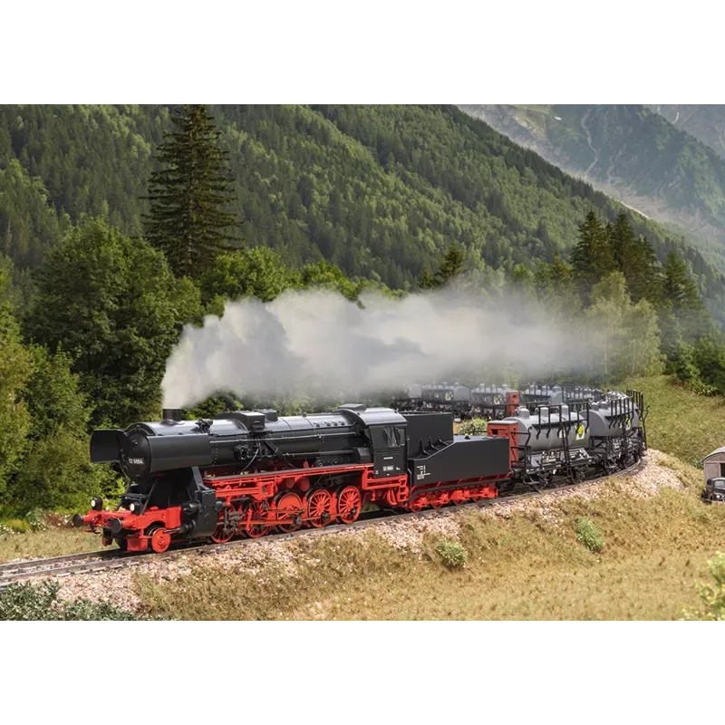 Märklin 039535 H0 Dampflokomotive BR 52 mit Rahmenloktender der DB