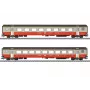 Märklin 42191 H0 2er-Set Personenwagen Swiss Express der SBB