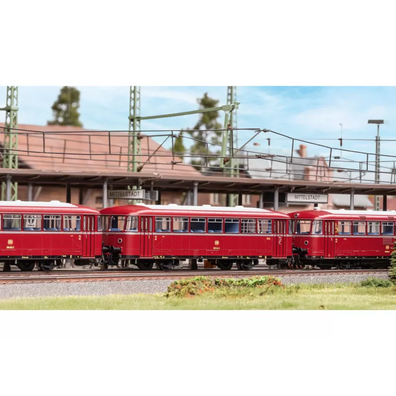 Märklin 041981 H0 DB Baureihe 998.0 Schienenbus-Beiwagen mit Dienstabteil