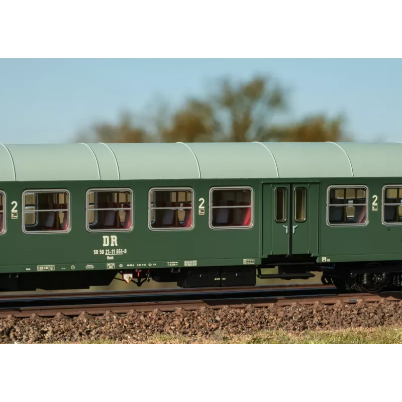Märklin 42581 H0 Personenwagen 2. Klasse der Deutschen Reichsbahn, Epoche III