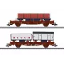 Märklin 45042 H0 2-teiliges Güterwagen-Set Zirkus Busch der DR