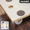 Wagner MM 1319 20131901 Transportroller, bis 200 kg, weiß