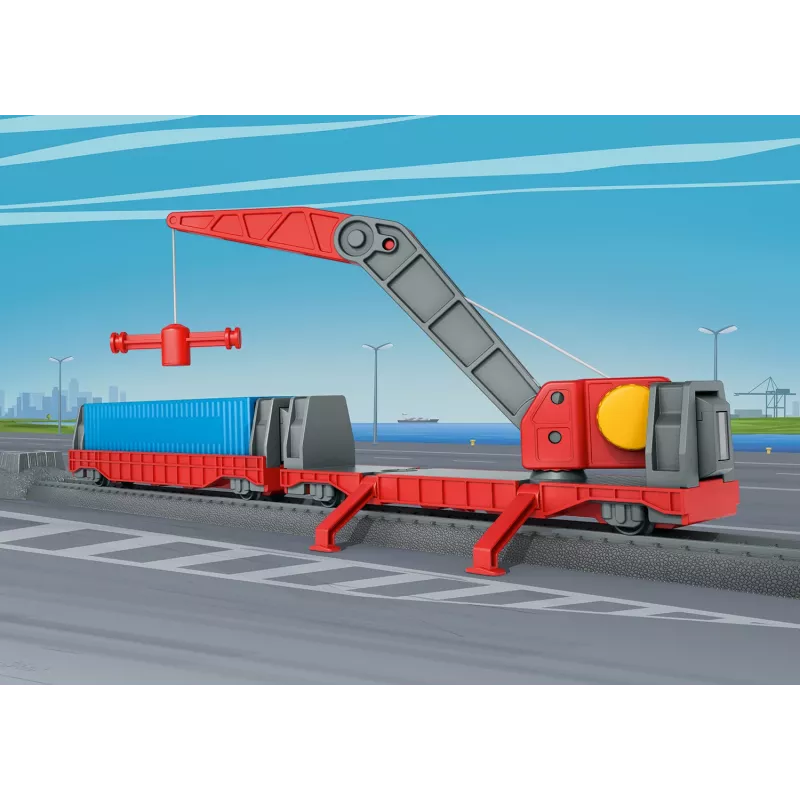 Märklin World 44347 H0 Ergänzungspackung Verladung mit Kranwagen